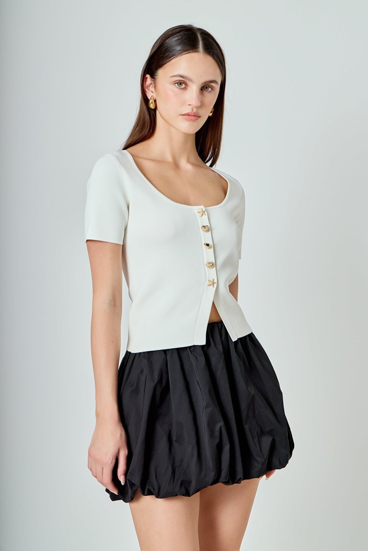 Bubble Mini Skirt