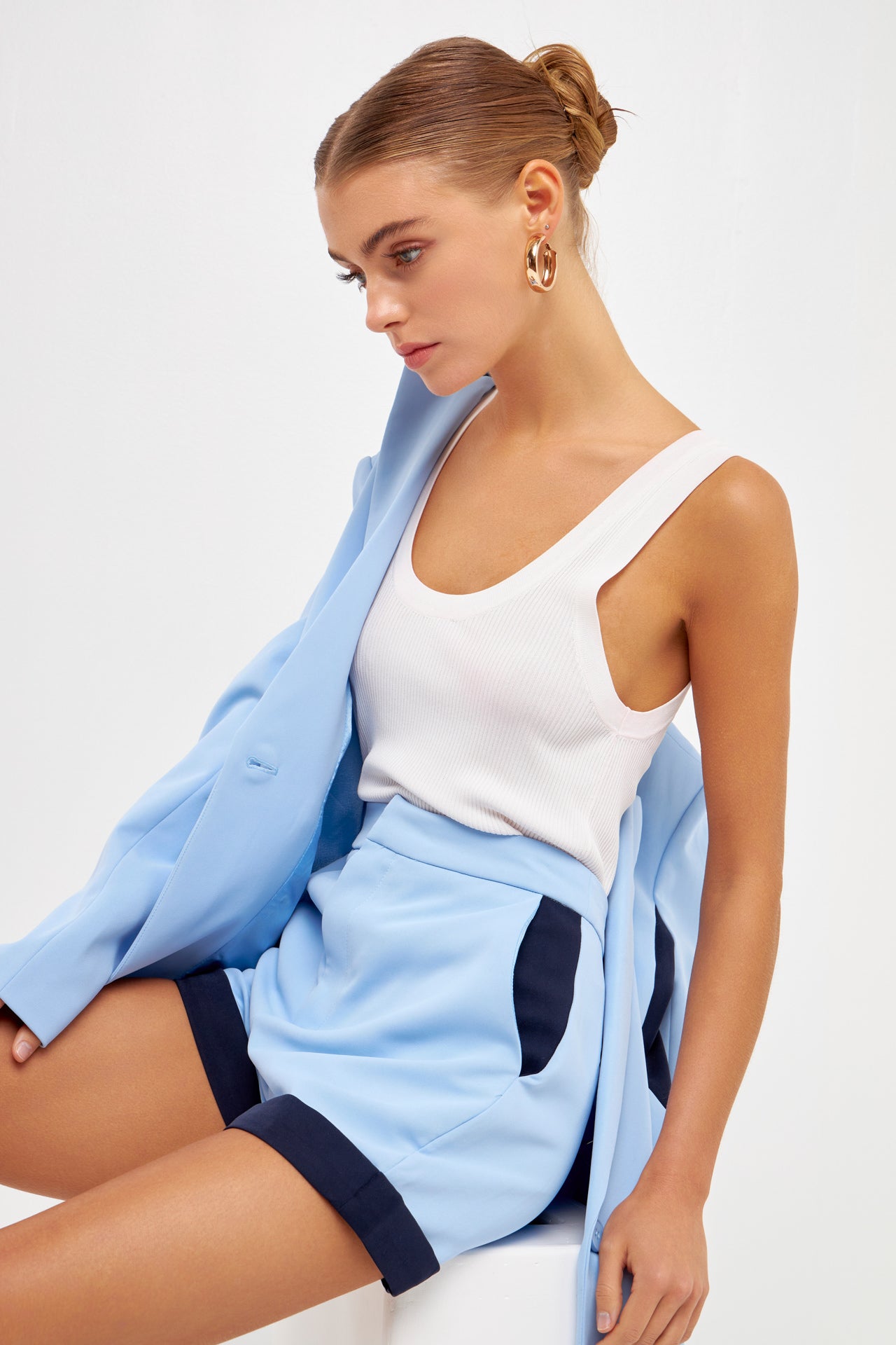 Colorblock Shorts
