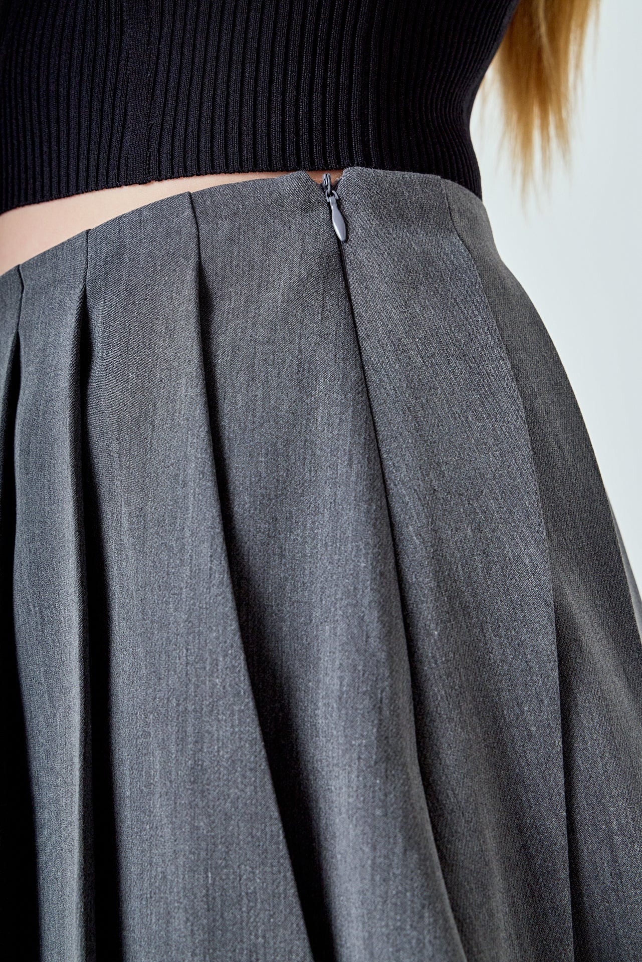 Pleated Mini Skort