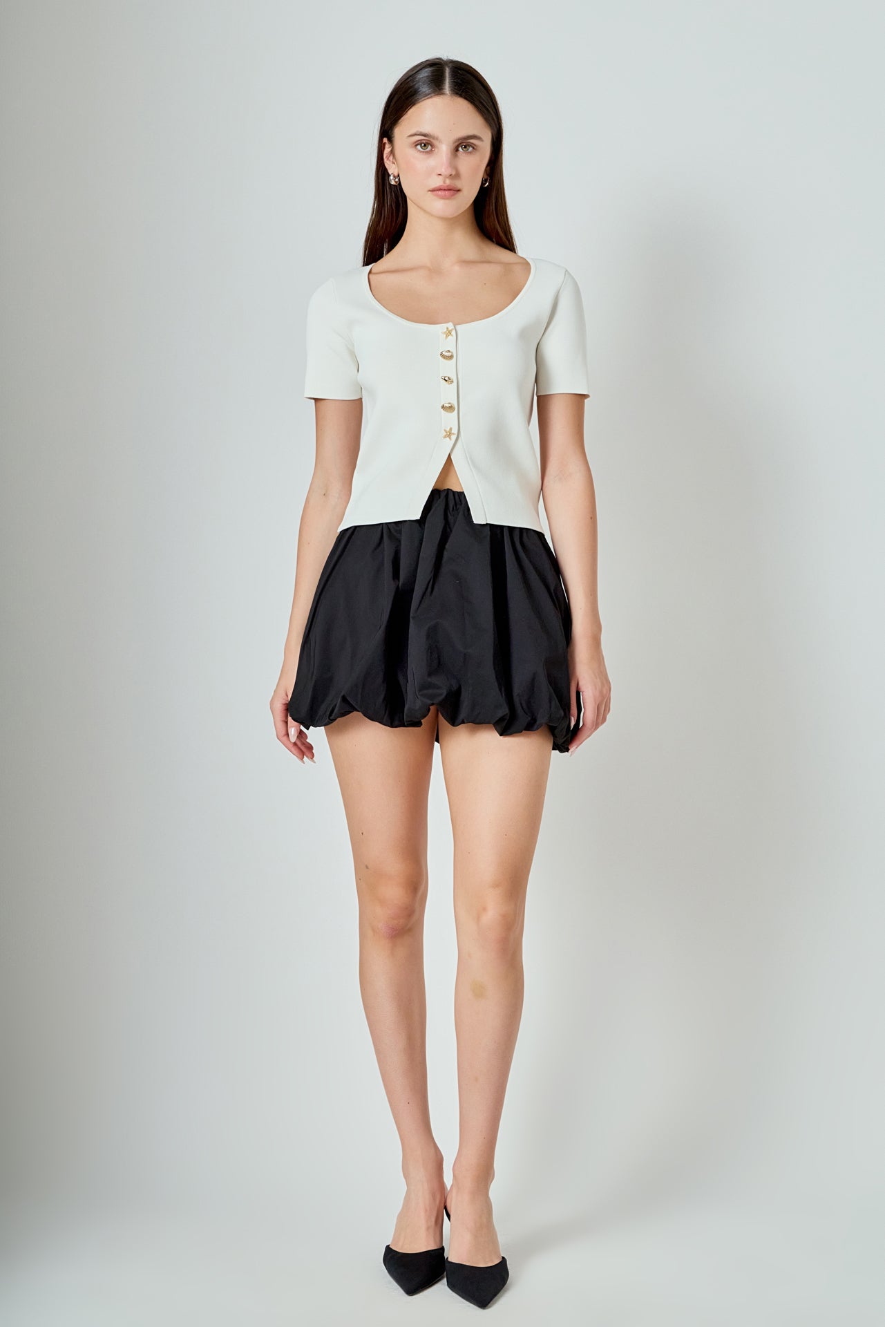 Bubble Mini Skirt