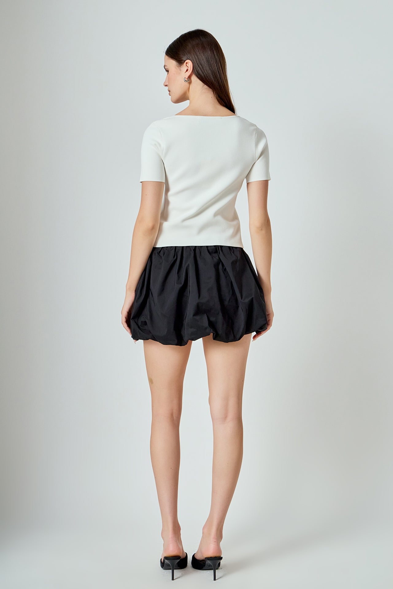 Bubble Mini Skirt