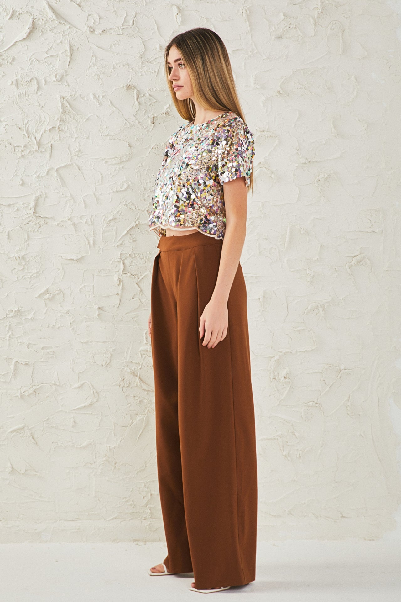 Multi Sequins Shirt