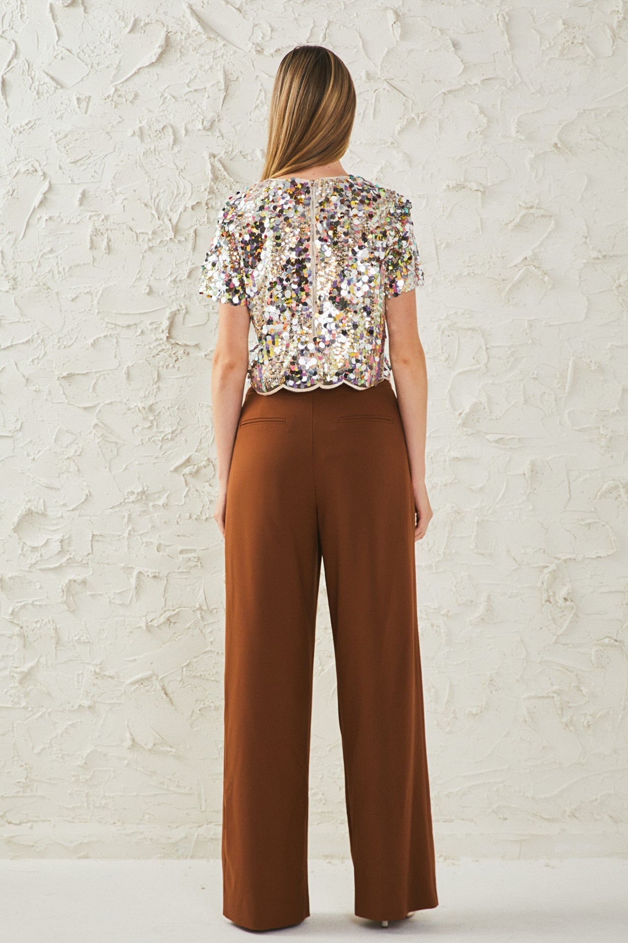 Multi Sequins Shirt