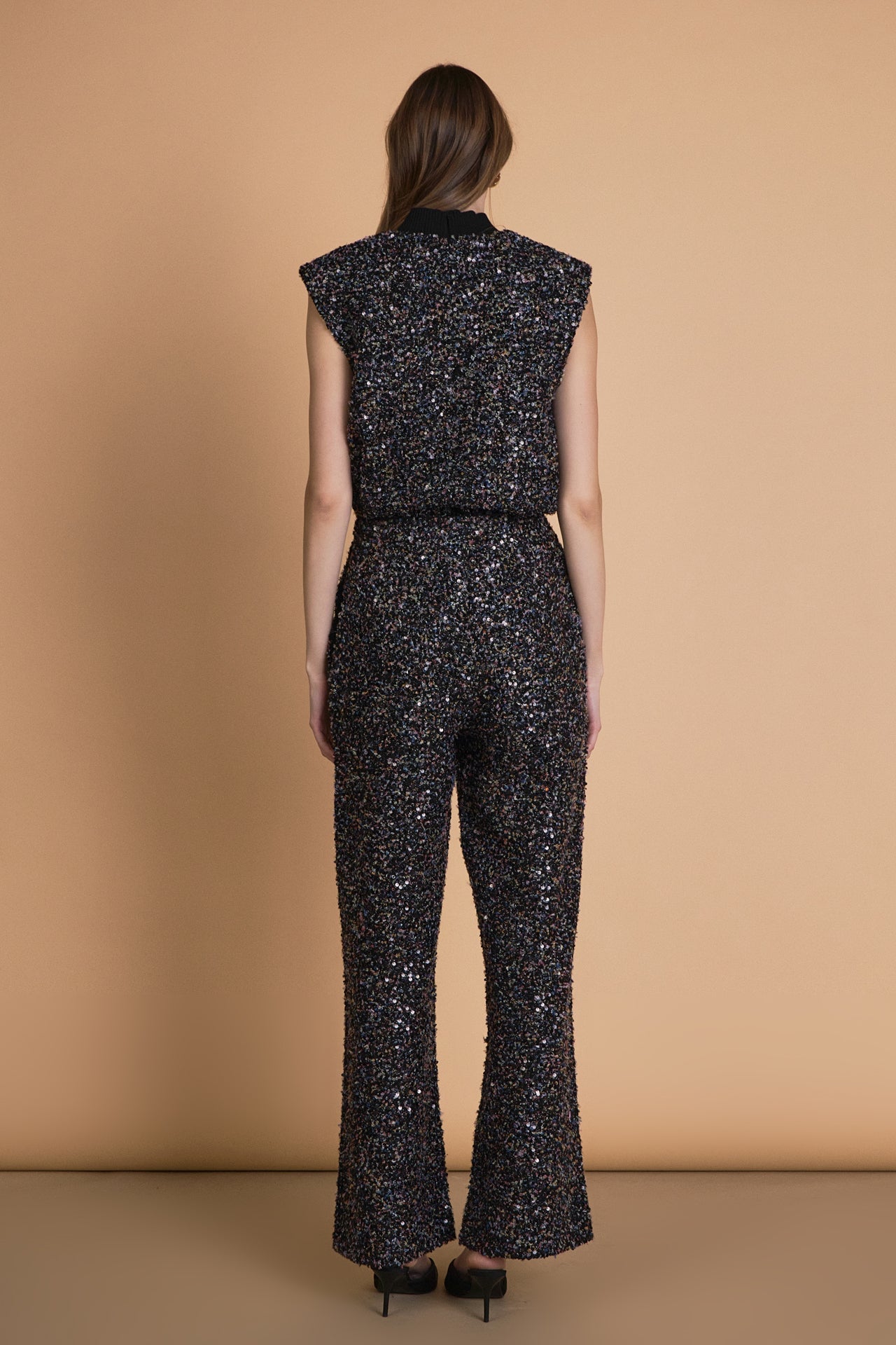 Boucle Tweed Top
