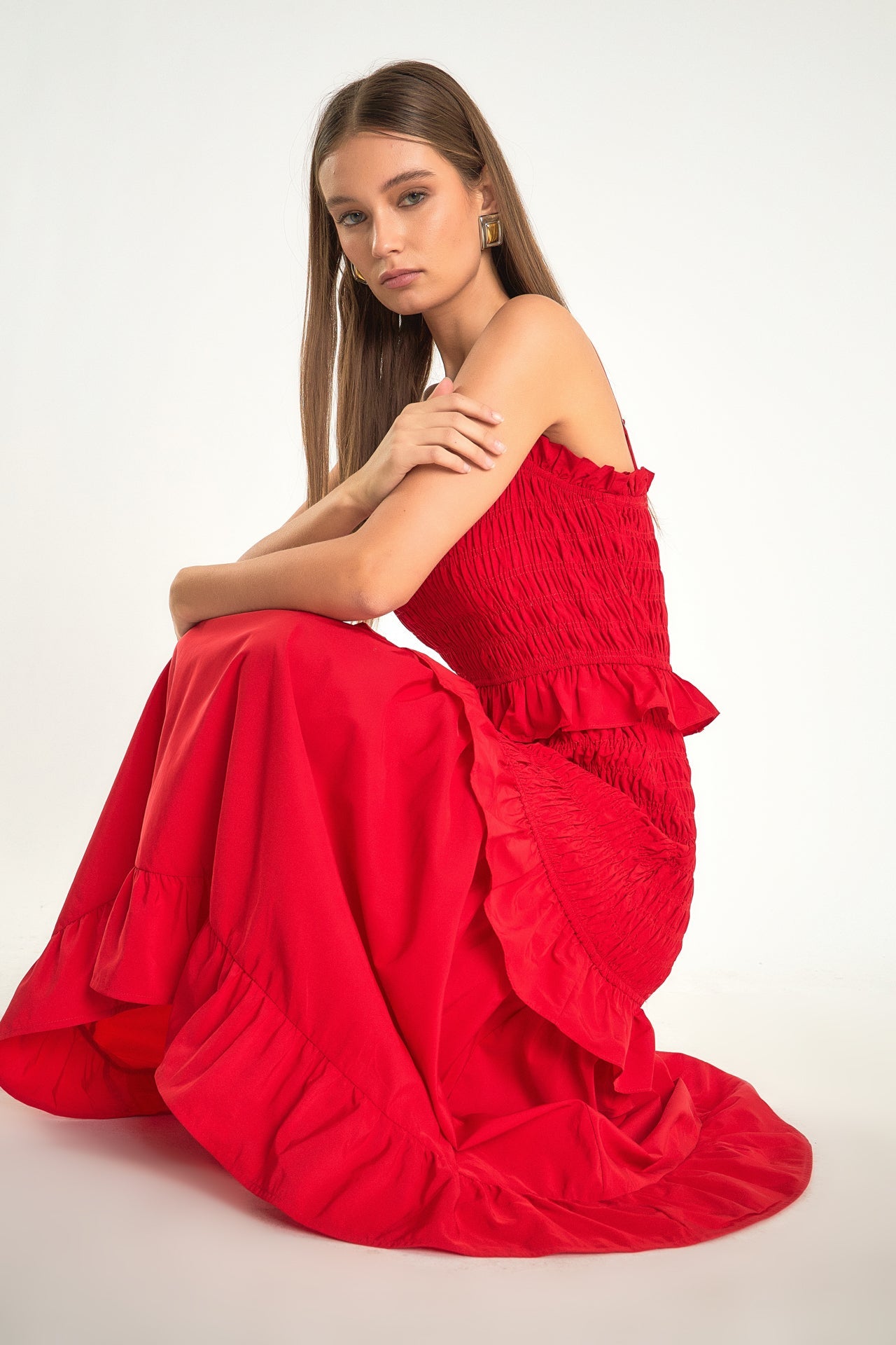 Smocked Maxi Dress