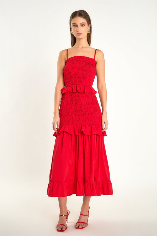 Smocked Maxi Dress