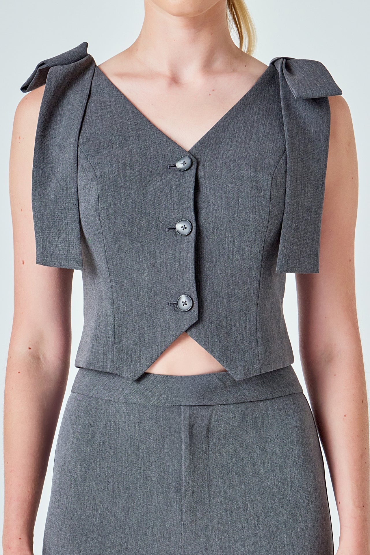 Bow Tie Strap Vest