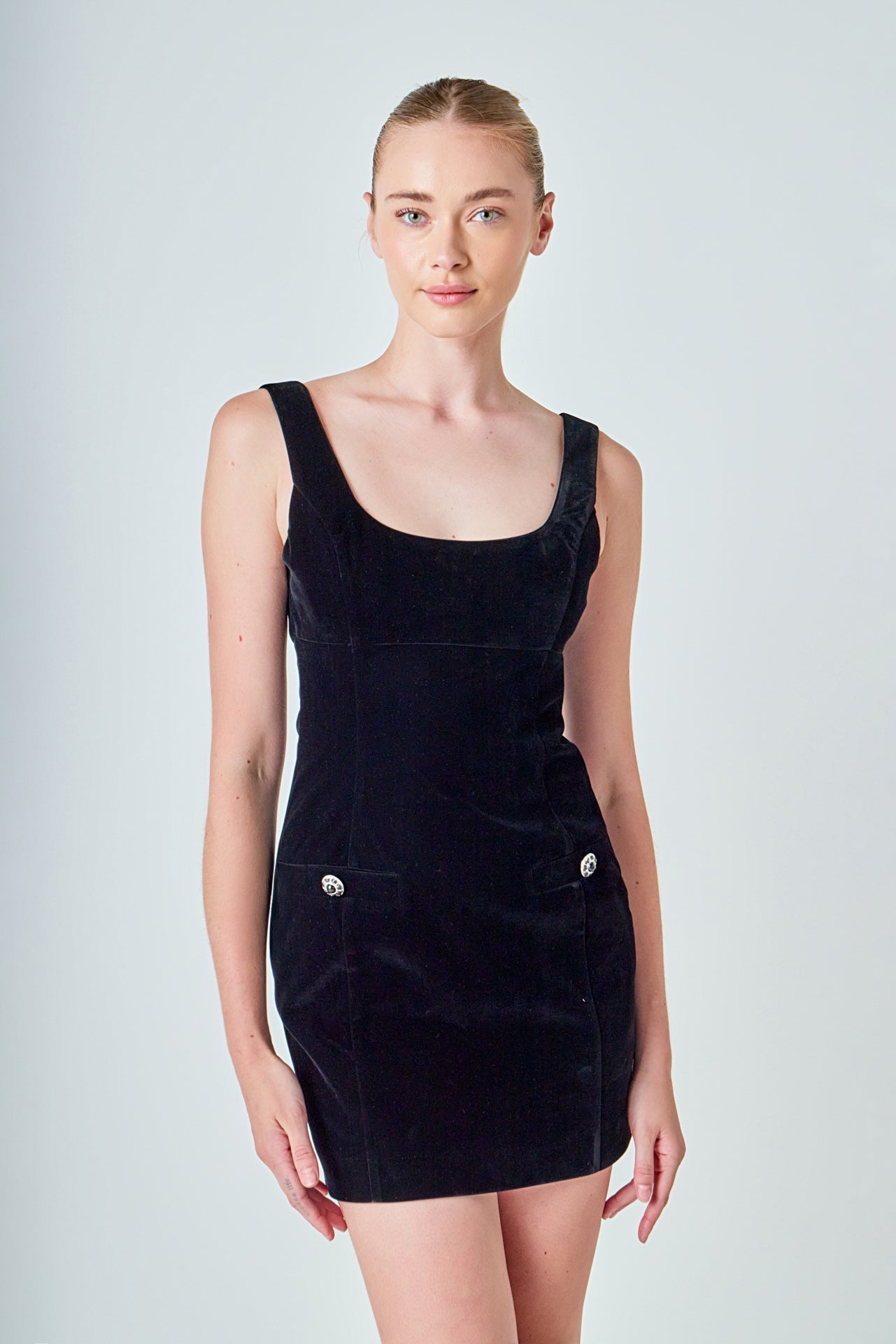 Velvet Mini Dress