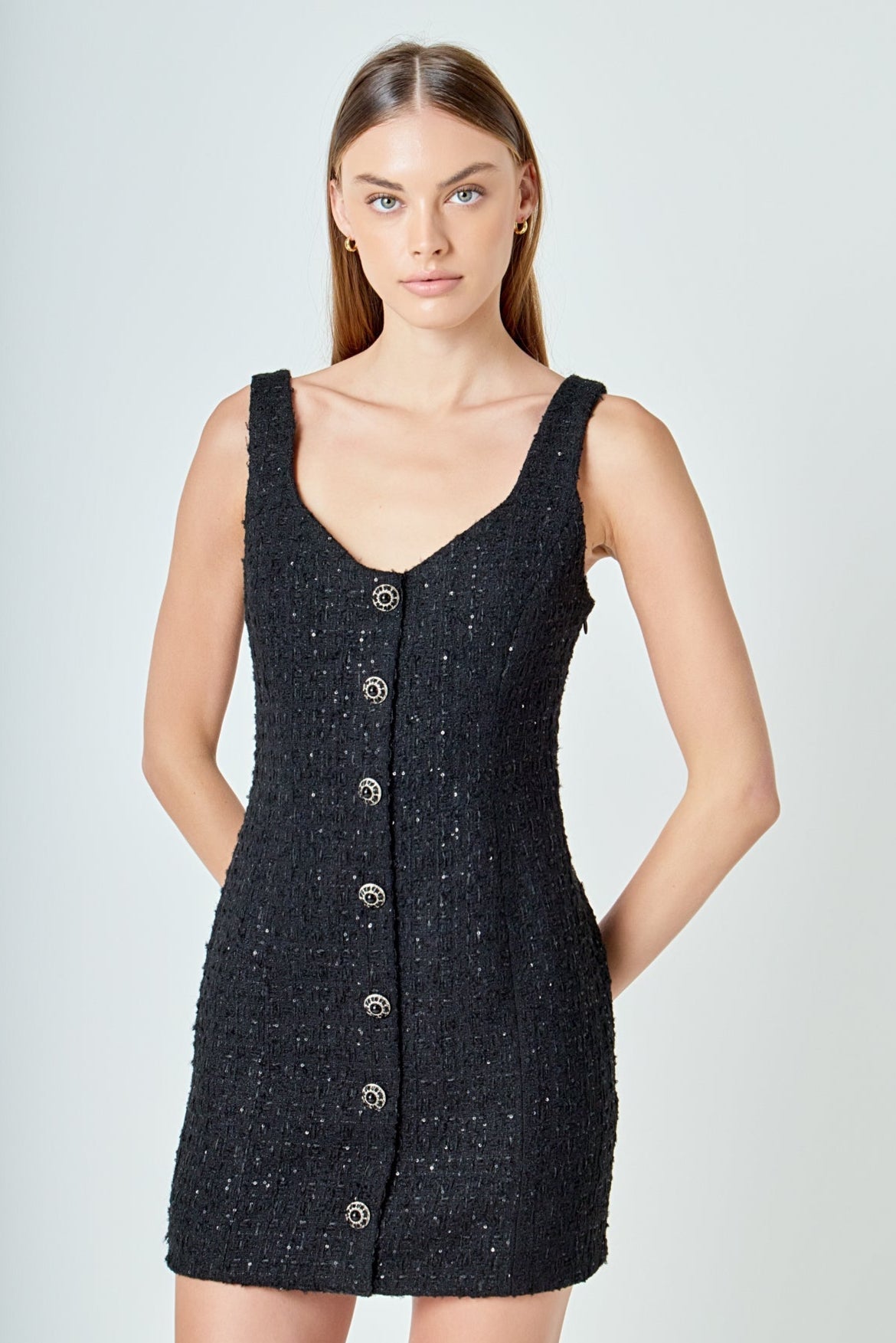 Tweed Mini Dress