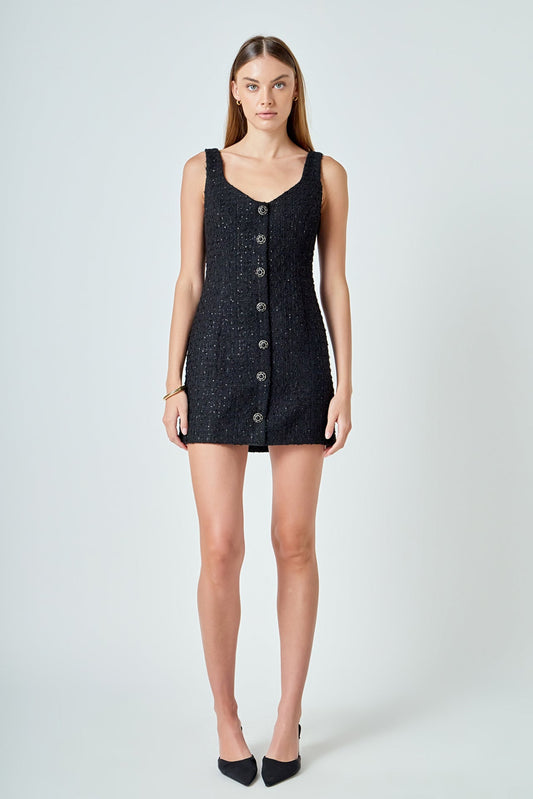 Tweed Mini Dress
