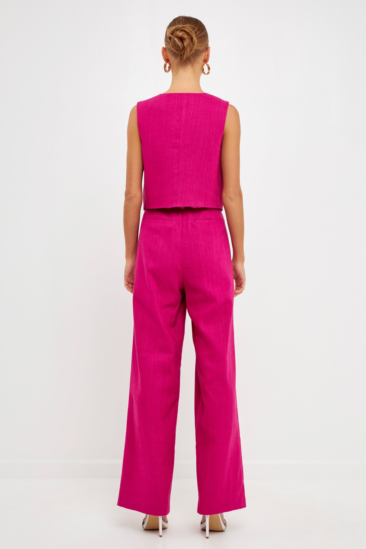 Wide Leg Linen Pants