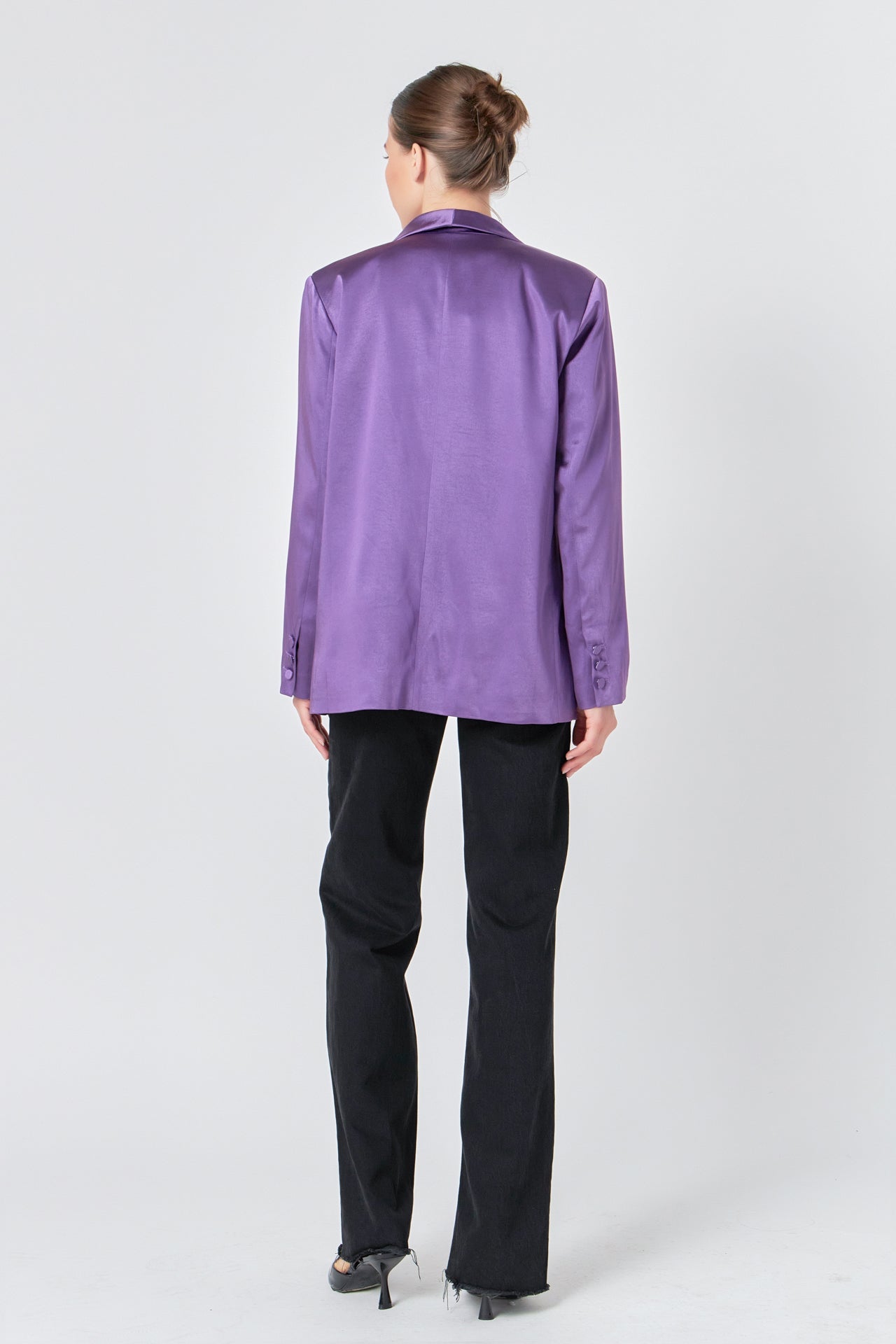 Satin Blazer