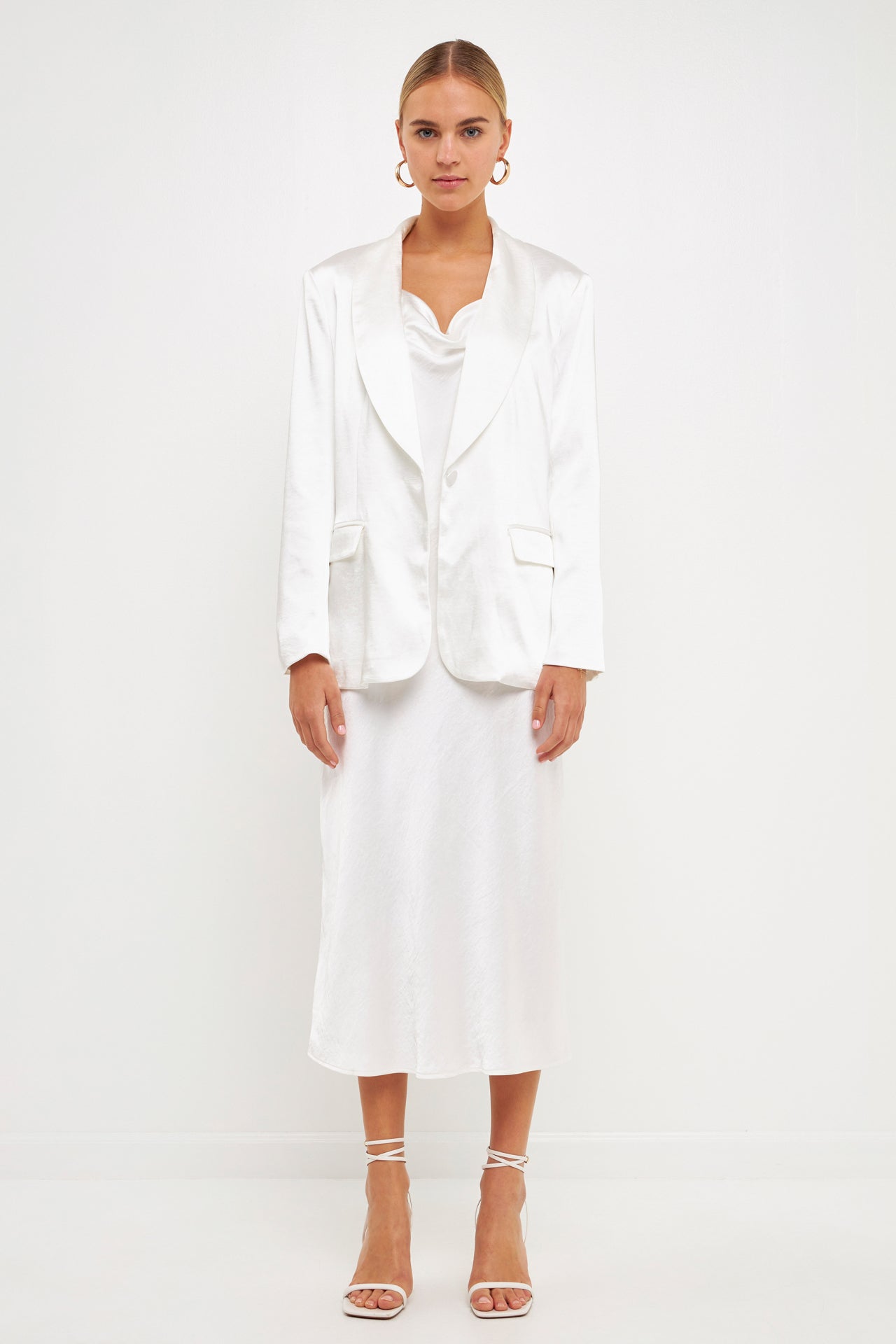 Satin Blazer