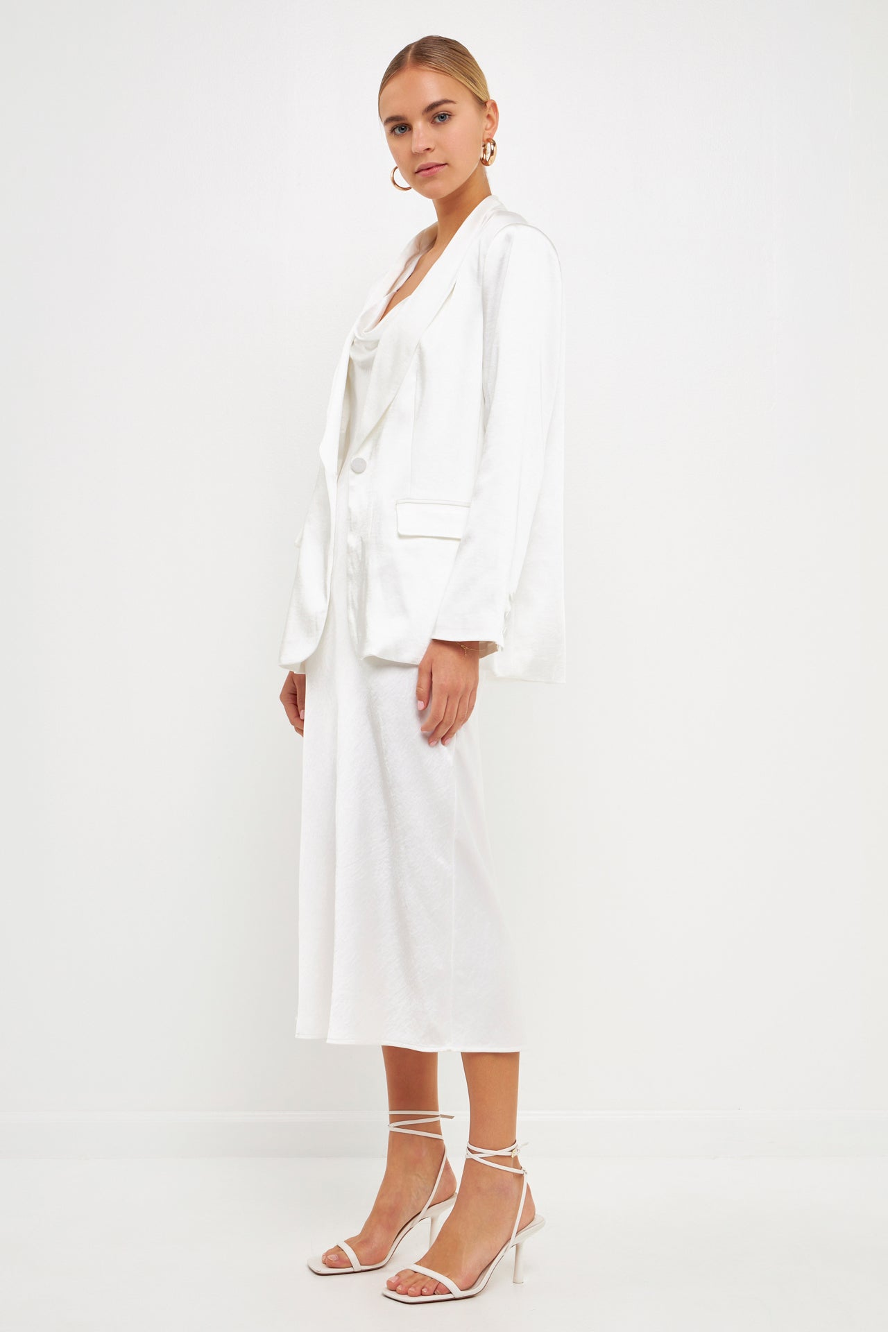 Satin Blazer