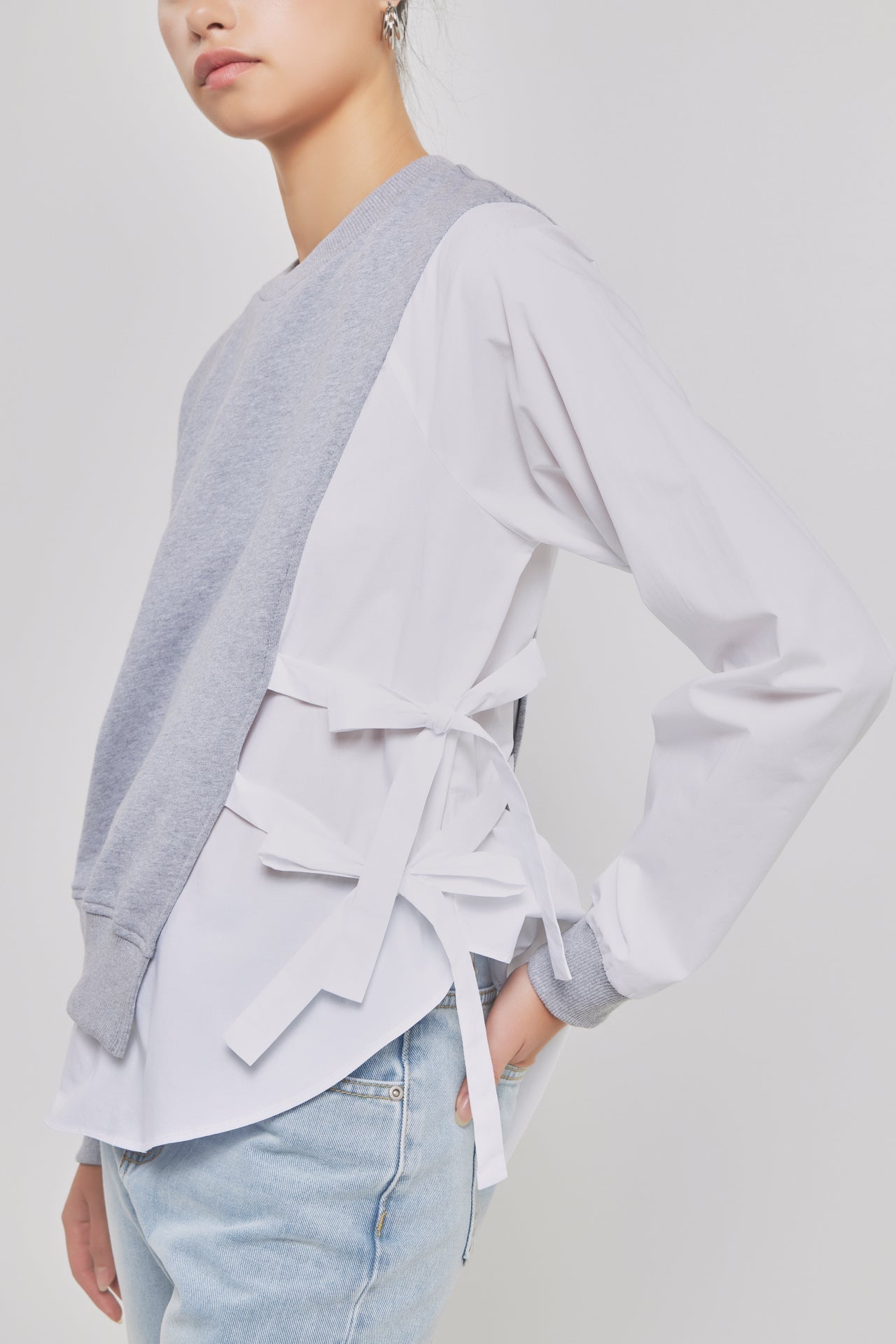 Mixed Media Sweater