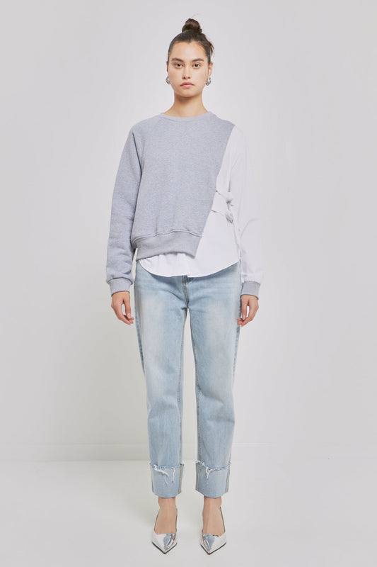 Mixed Media Sweater