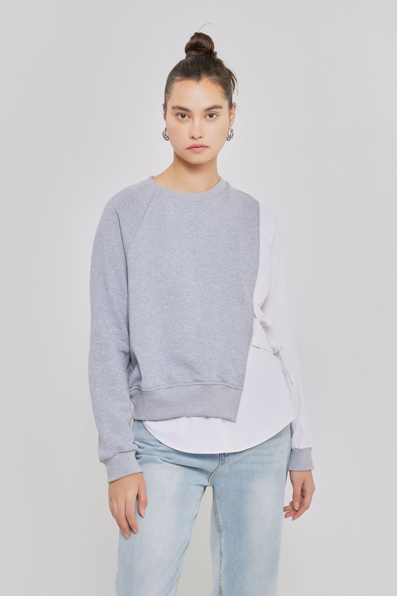 Mixed Media Sweater