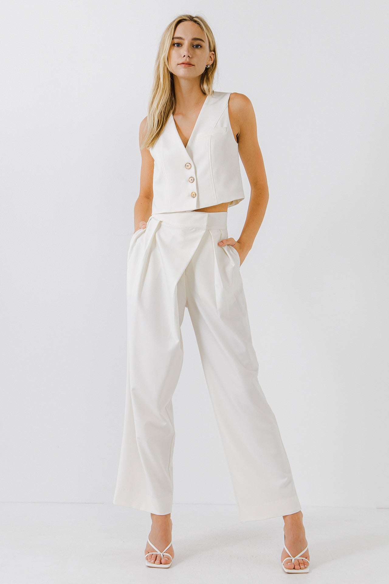 Cropped Vest