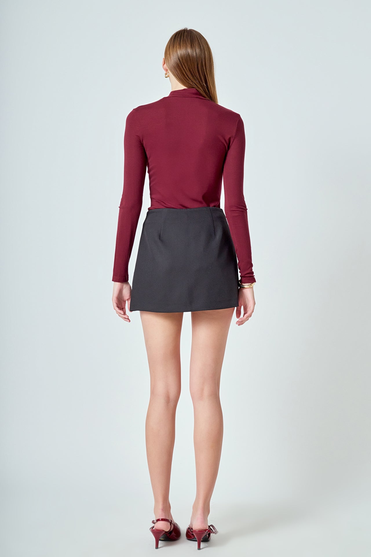 Slit Detail Skort