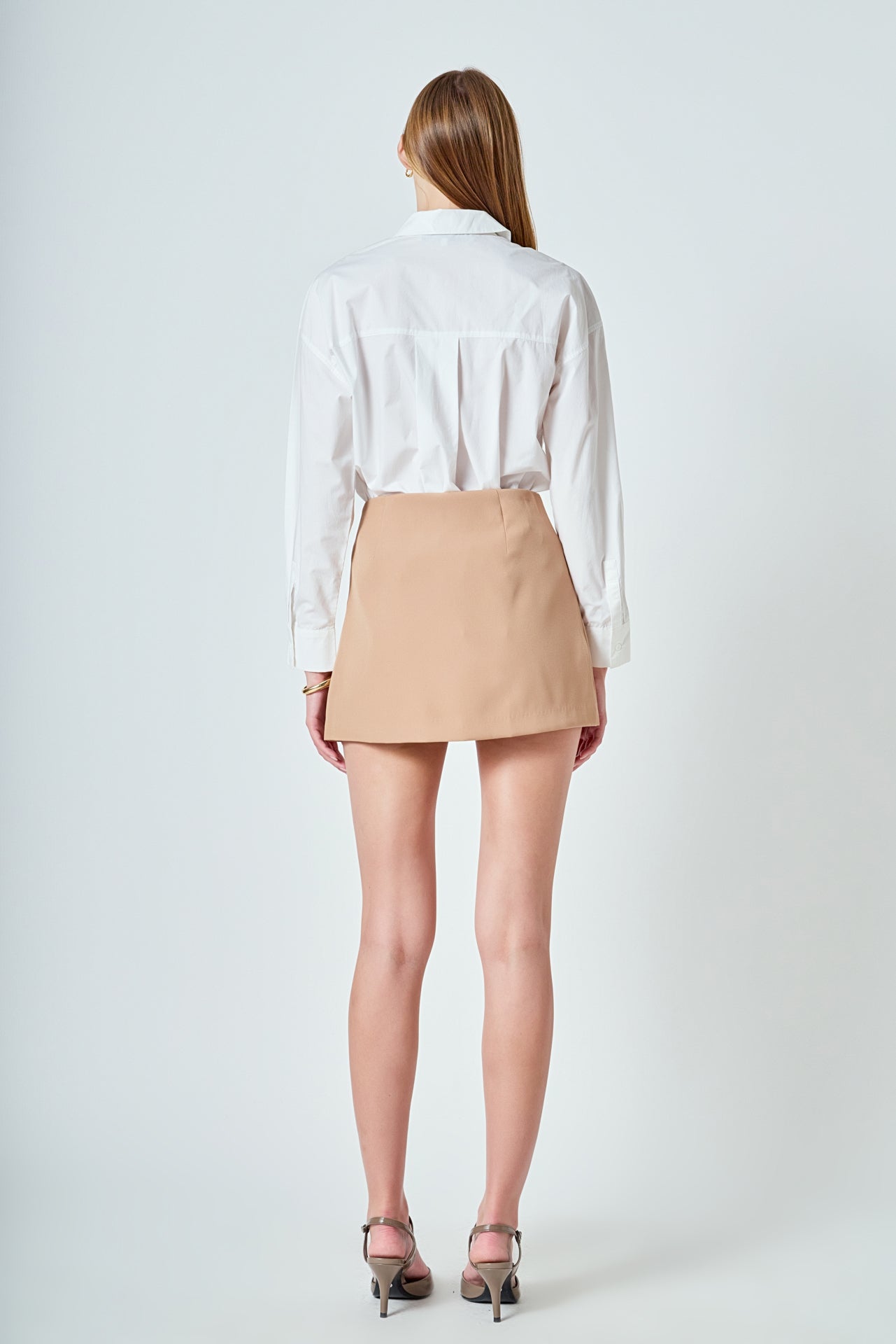 Slit Detail Skort