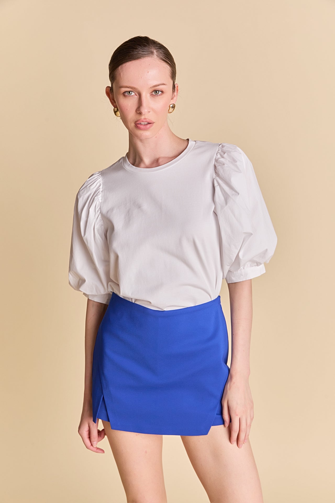 High-Waisted Skort