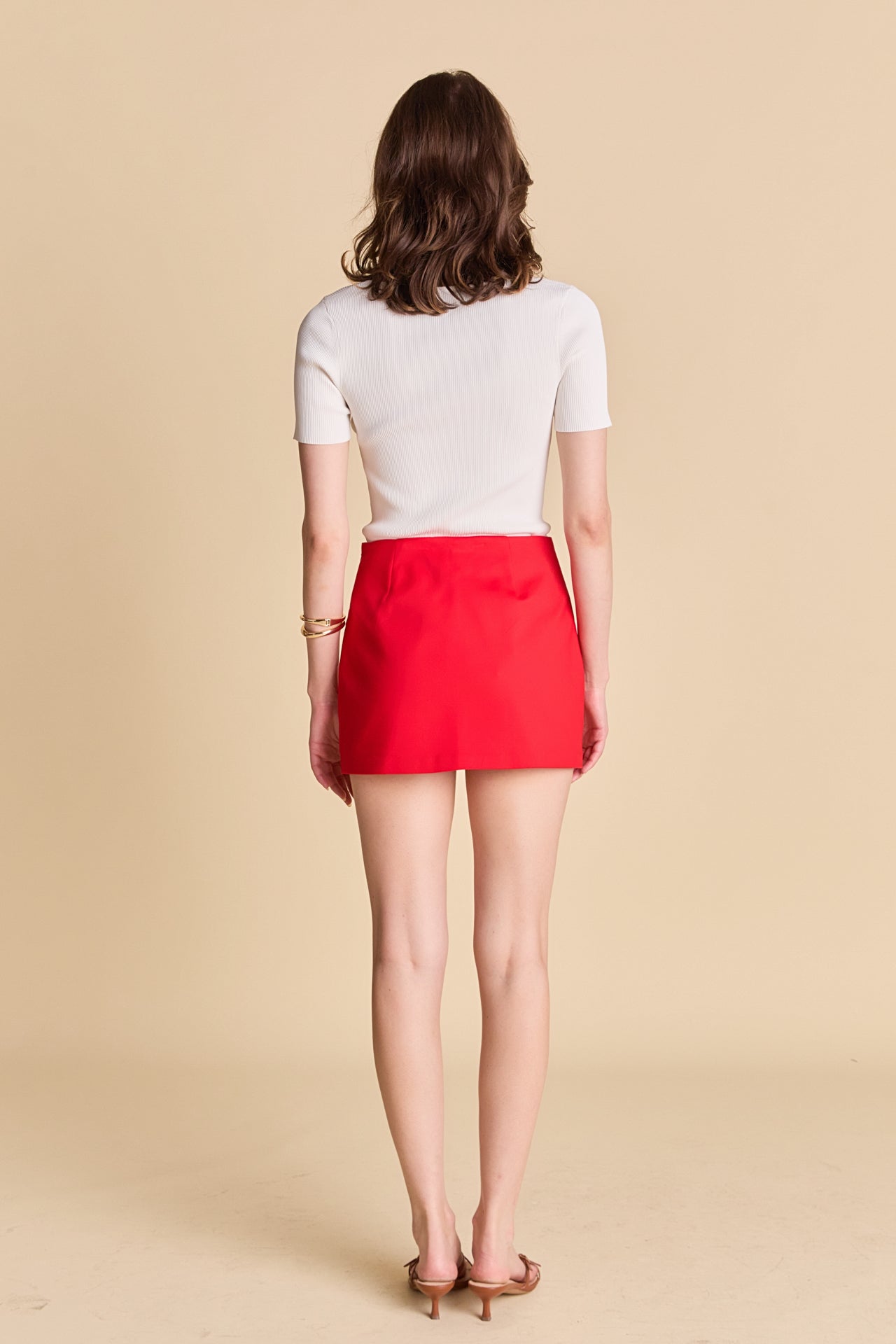 High-Waisted Skort