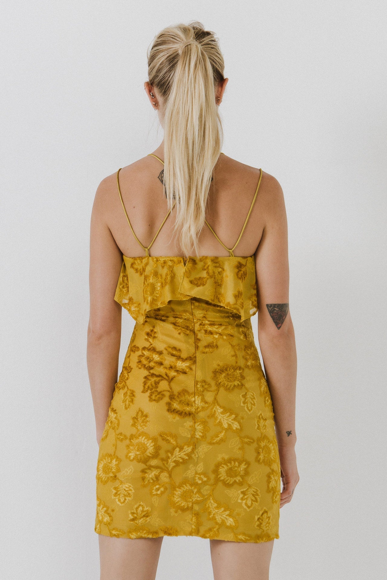 Jacquard Bodycon Dress