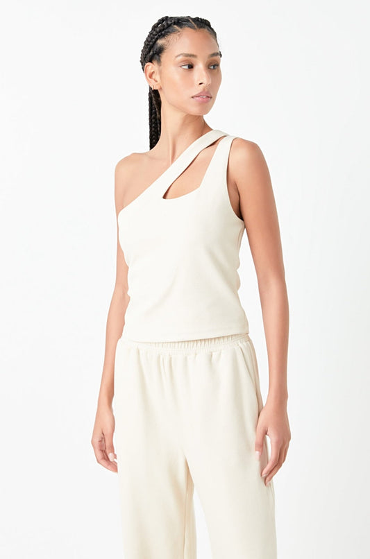 Cut-Out Detail Tank Top