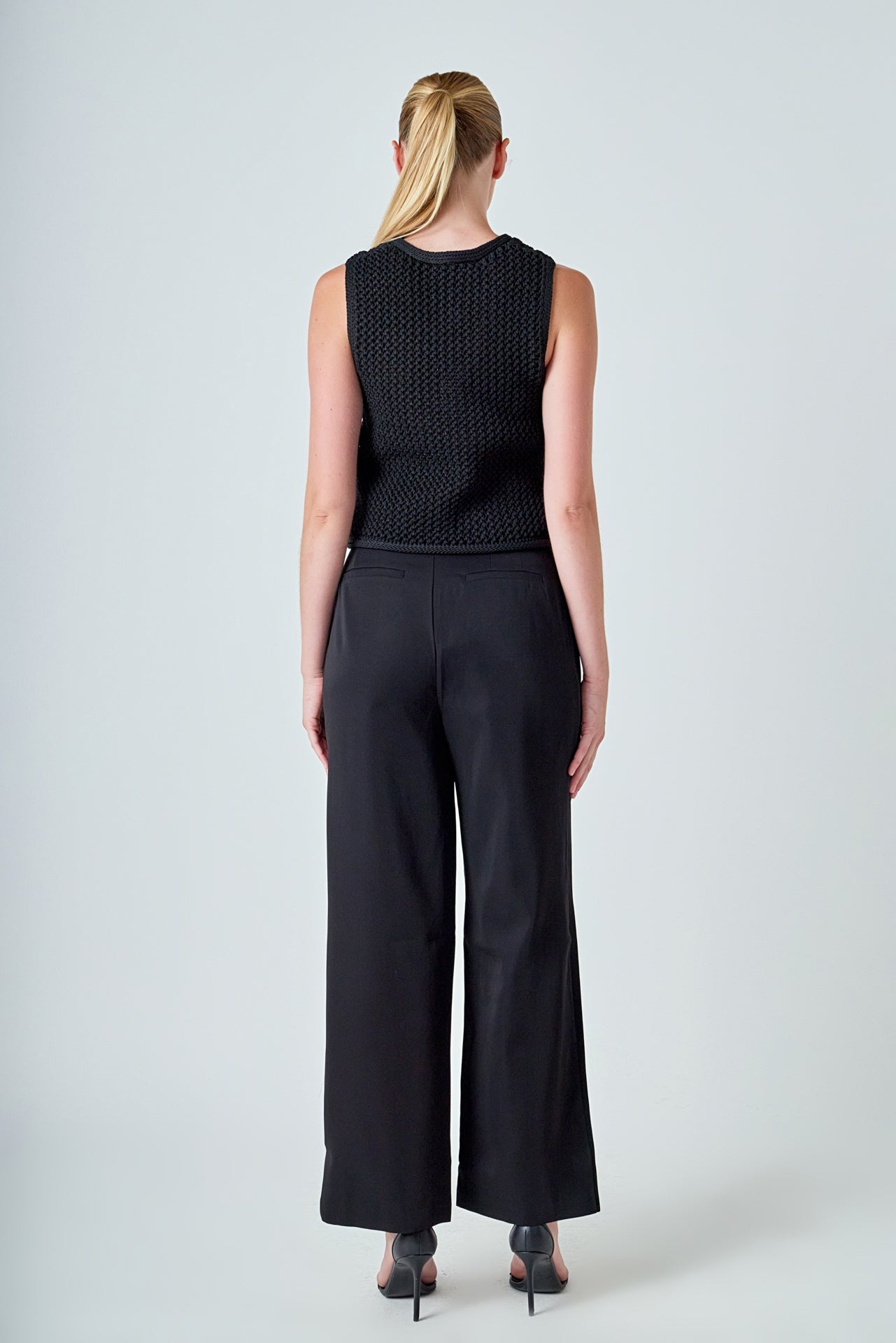 Sleeveless Knit Top