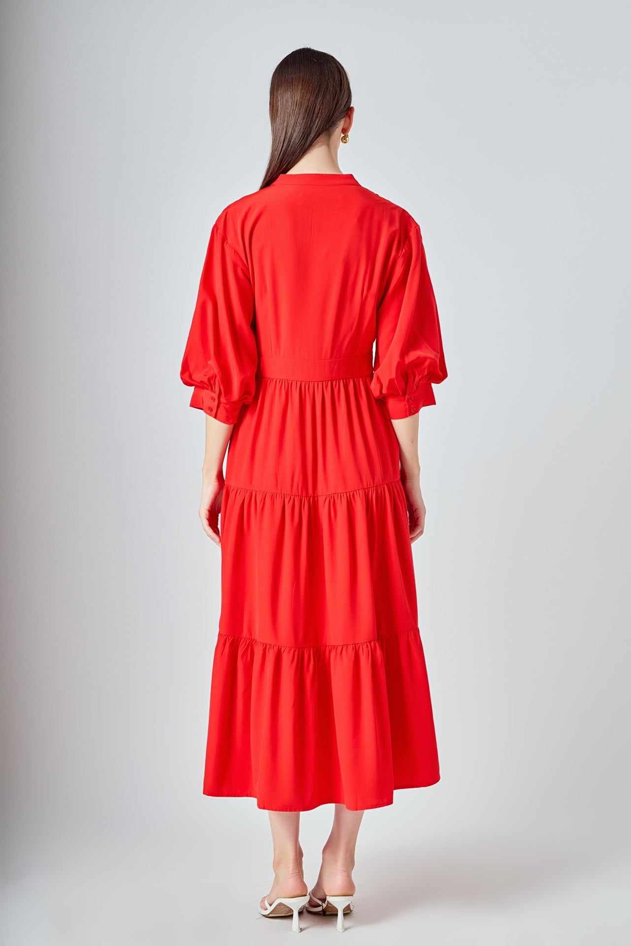 Pin Tuck Dress