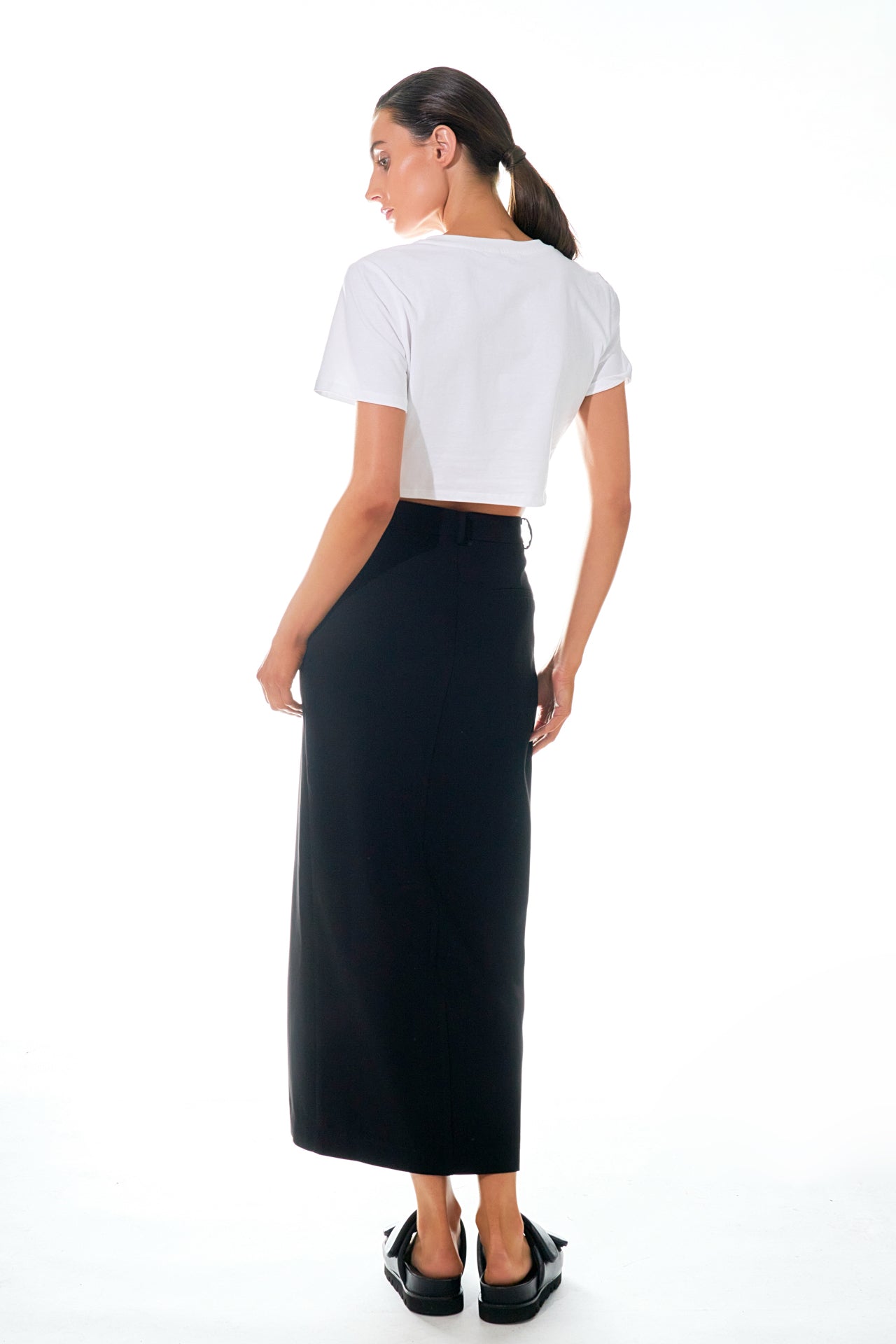 Front Tied Detail T-Shirt
